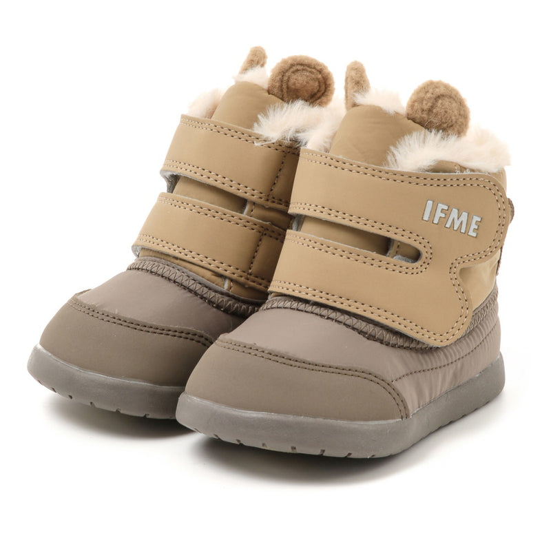 BABY｜IFME クマ耳デザインボアライナーブーツ[撥水仕様]