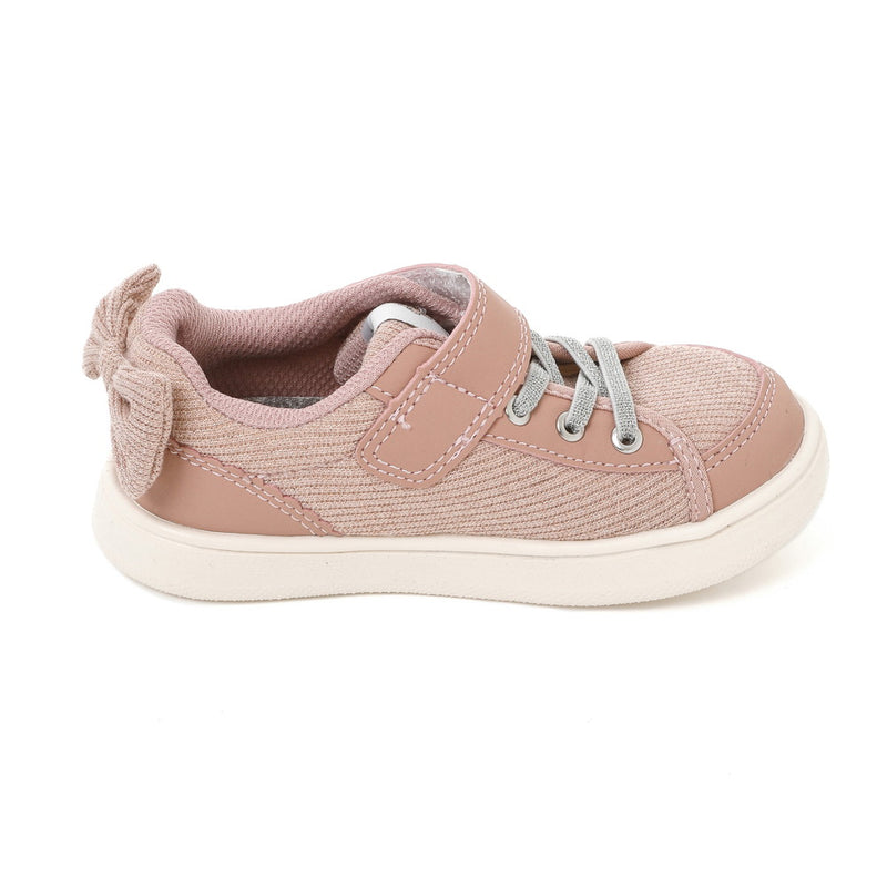 KIDS｜IFME CALIN バックリボンラメニットスニーカー