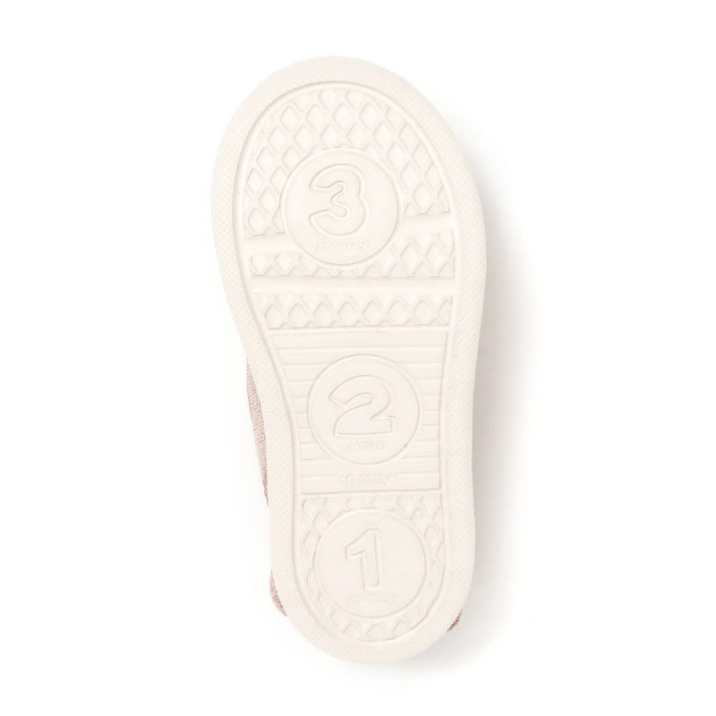 KIDS｜IFME CALIN バックリボンラメニットスニーカー